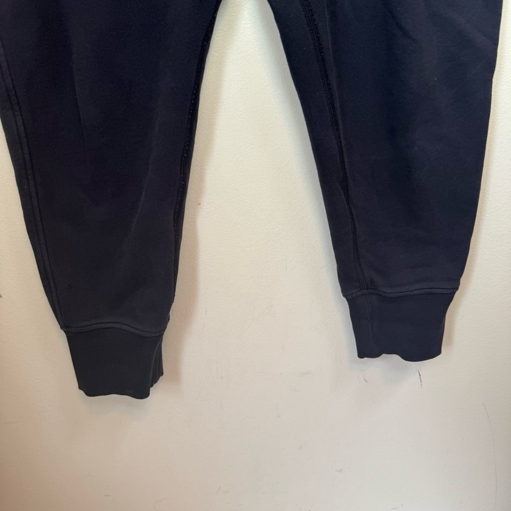 Lululemon Cotton Joggers Track Pants French Terry Pockets Ribbed Band Fleece 6 - Picture 9 of 16